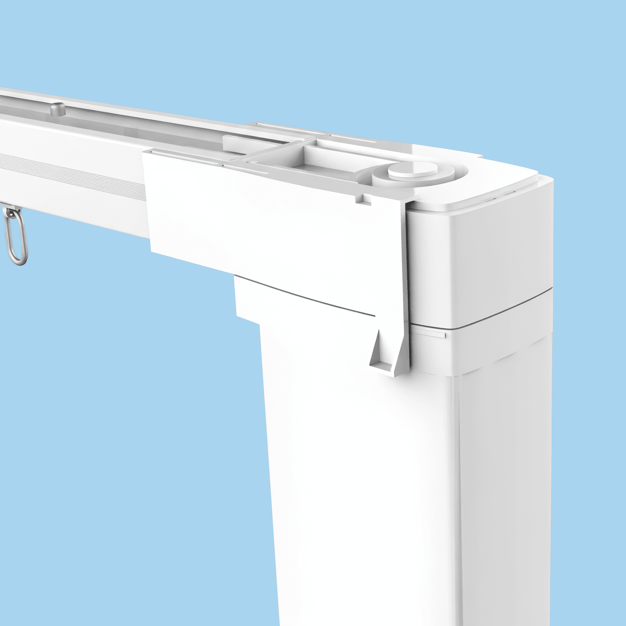 Smart motorised curtain track