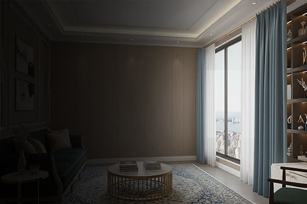Smart motorised curtain track